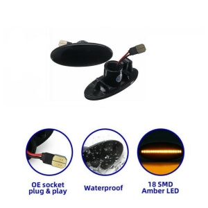 Set 2 Semnalizari aripa Led Nissan Qashqai, X-Trail, Juke, Leaf etc - BTLL-305-1