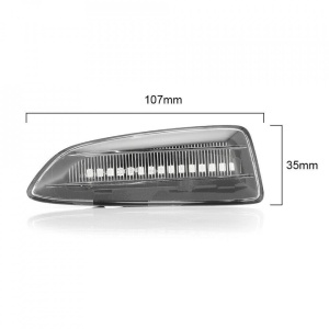 Set 2 Semnalizari Aripa LED Opel Astra J, K, Insignia B, Zafira C, Crossland X, Grandland X - BTLL-309
