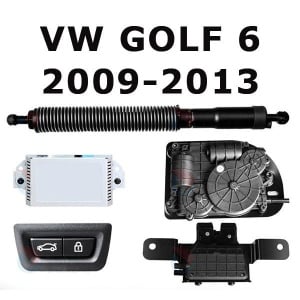 Sistem De Ridicare Si Inchidere Portbagaj Automat Din Buton Si Cheie Volkswagen Golf MK6 Hatchback 2009-13