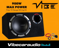 SUBWOOFER AUTO ACTIV VIBE PULSECBR12A-V0 300W RMS 900W MAX INCINTA TIP CUB BASS REFLEX