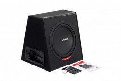 Subwoofer auto pasiv compact VIBE BLACKAIRC12-V2, putere RMS: 500 W  incinta inchisa cu radiator pasiv