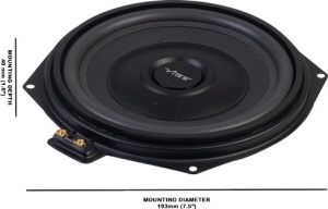 Subwoofer Dedicat BMW MINI VIBE OPTISOUNDBMW82-V3 10″ (200mm) 2 Ω Putere 115 W RMS