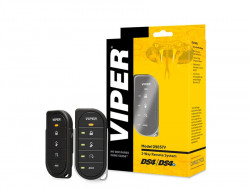 Telecomandă 2-way LED, 5 butoane cu rază de acțiune de până la 1600 metri. Telecomandă 1-way, 5 butoane. 4 intrări auxiliare. Port încărcare micro USB. Viper D9857V