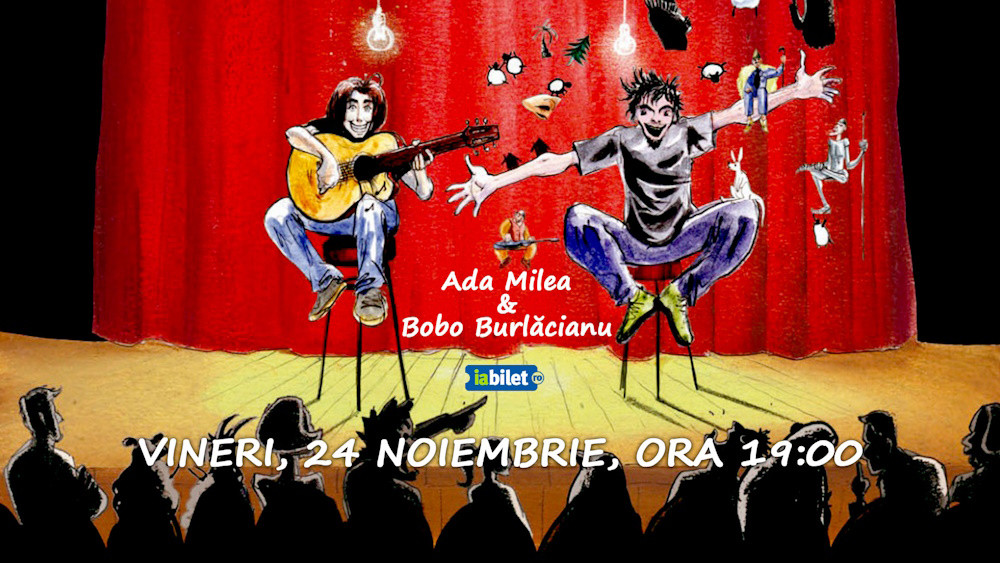 Ada Milea si Bobo Burlacianu la Prajitoria cu povesti