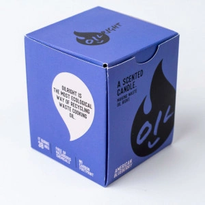 American blueberry - Lumanare parfumată din ulei reciclat