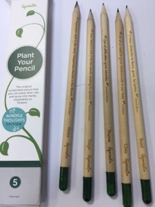 Creioane originale pe care le puteti planta dupa utilizare , si vor creste flori ,legume .