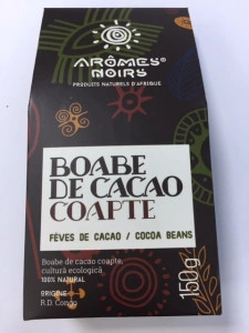 Boabe de cacao coapte , produs natural din Africa 150 gr