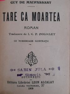 Bel-Amie și Tare ca moartea - Guy de Maupassant - Img 2