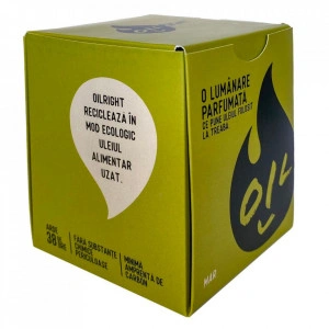 Mar - Lumanare parfumată din ulei reciclat