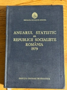 Anuarul statistic al Republicii Socialiste Romania 1979 - Directia Centrala de Statistica