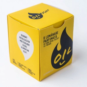 Citronella- Lumanare parfumată din ulei reciclat