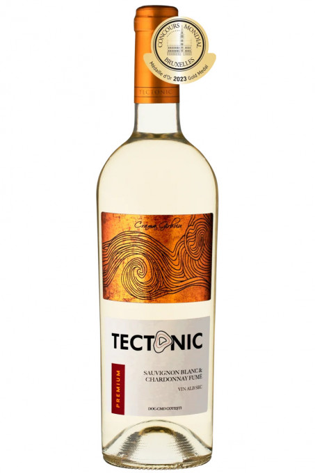 Vin alb, sec, Tectonic Sauvignon Blanc & Chardonnay Fume