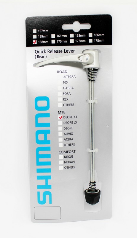 AX QUICK RELEASE SHIMANO FH-M775 168MM (6-5/8