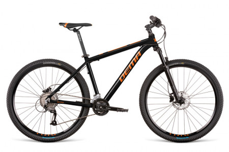 Bicicleta Dema P 3 LTD 27.5 Negru - Orange 2 x 8 v 17"