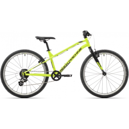 Bicicleta Rock Machine Thunder 24 VB Gloss Radioactive Yellow/Black/Grey