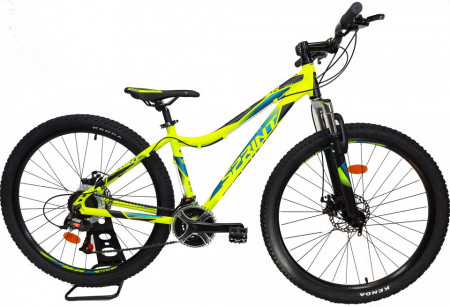Bicicleta Sprint Hunter MDB 27.5 Verde Neon 400mm