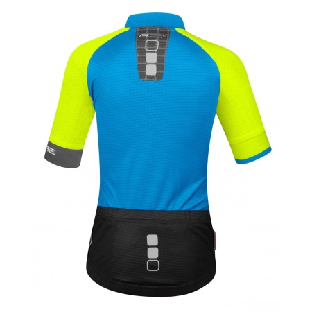Bluza Copii Force Square fluo/albastru 154-164 cm