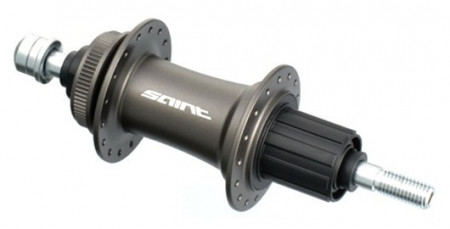 BUTUC SPATE SHIMANO FH-M806 SAINT PRINDERE DIRECTA PE RD(M805/M806) PT. ROTOR CENTER LOCK MARE 32H 8/9-VIT. OLD:150MM AMBALAT IND.