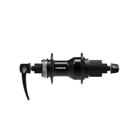 BUTUC SPATE SHIMANO FH-QC500-MS CENTER LOCK DISC FARA PIULITA DE STRANGERE 12 VIT. 32H OLD:135MM QR:173MM(BLACK) BLACK AMBALAT IND.