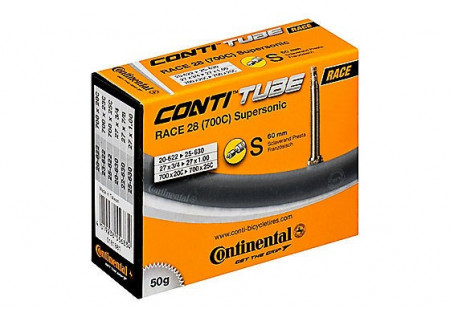 Camera bicicleta Continental Race 28 Supersonic valva Presta S60