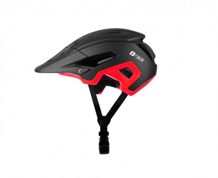 Casca B-RACE Stone II In-Mold Negru-Rosu S-M 54-58 mm
