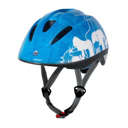 Casca copii Force FUN Animals albastru/verde S (48-54 cm)