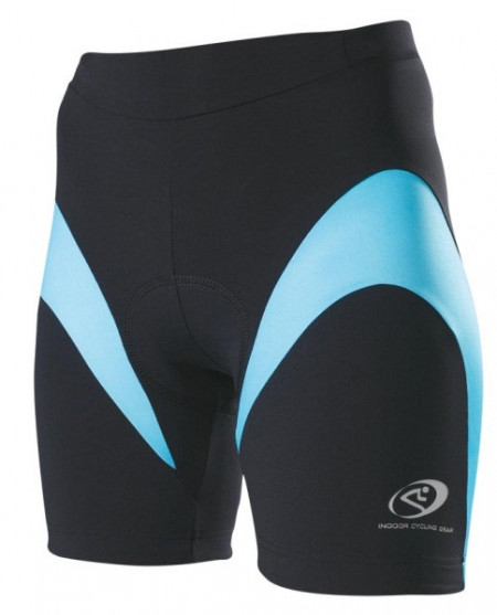 PANTALONI SCURTI SHIMANO INDOOR FEMEI NEGRU/ALBASTRU