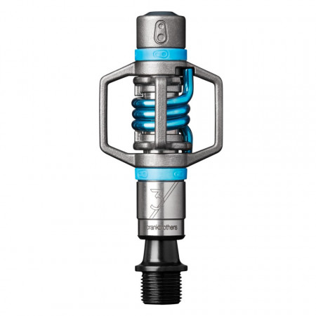 Pedale Crank Brothers Eggbeater 3 electric blue spring