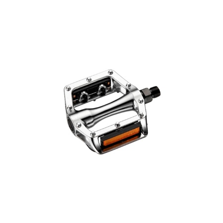 Pedale Union SP-102 1-piece aluminiu argintii filet 1/2