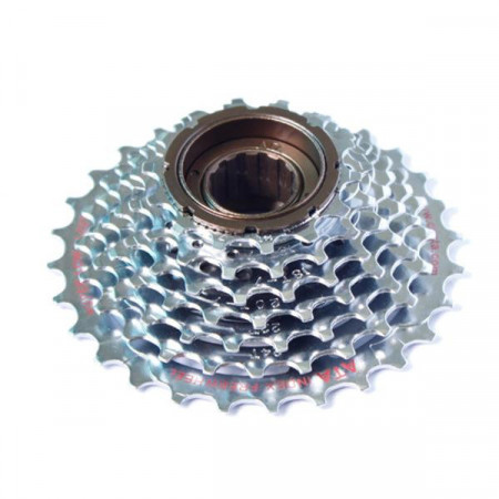 Pinion Filetat 7v 14-28T, Chrome Plated