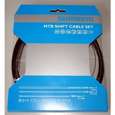 Set cabluri si camasi frana Shimano XTR MTB negru