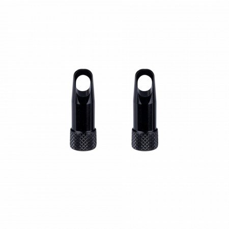 Set capace Force pentru valve tubeless presta, Negre