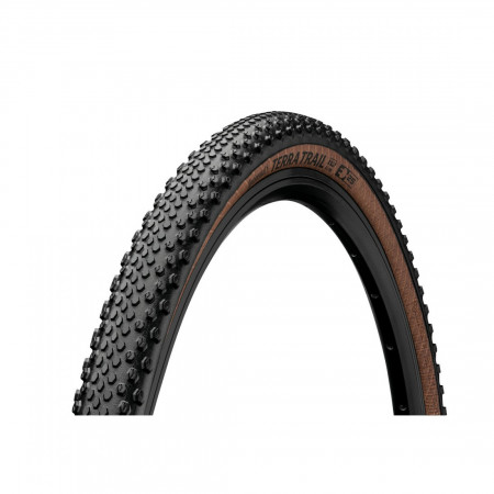 Anvelopa pliabila Continental Terra Trail Shieldwall SL 45-622 (28 x 1.70) negru/maro