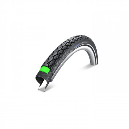 ANVELOPA SCHWALBE MARATHON PERFORMANCE GREENGUARD TWINSKIN 28-622 NEGRU