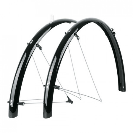 Aripi SKS Bluemels Shiny 28'' 42 negru - set