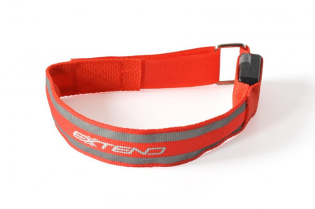 Banda Reflectorizanta cu Led EXTEND EMIT Rosu 33 cm