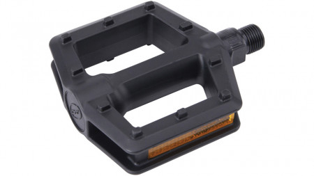 Pedale CONTEC Happy Kid plastic - Negru