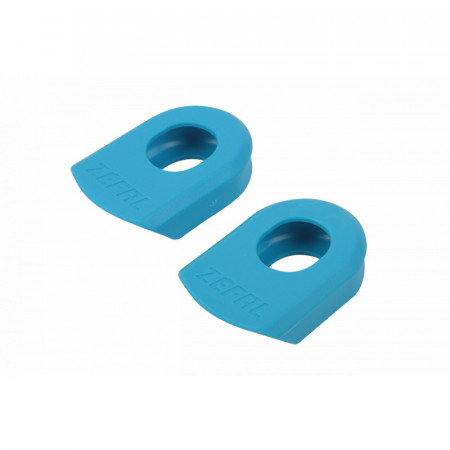 Protectii Brate Pedaliere ZEFAL Crank Armor - Cyan Blue