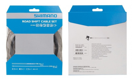 Set cabluri si camasi schimbator Shimano DA78 sosea negru