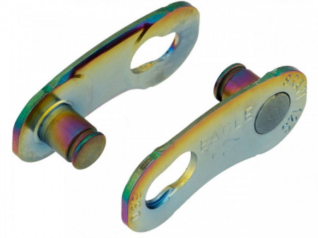 Za conectare rapida SRAM PowerLock Master Link Gold, set 4 bucati