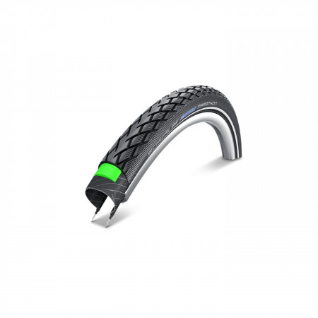 ANVELOPA SCHWALBE MARATHON PERFORMANCE GREENGUARD TWINSKIN 32-622 NEGRU