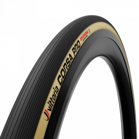 Anvelopa VITTORIA Corsa Pro 700x28C 28-622 Tubeless TLR Corespun 320TPI Cream 295g