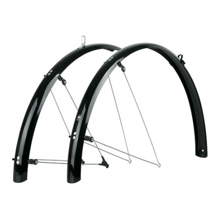 Aripi SKS Bluemels Shiny 28'' 45 negru - set
