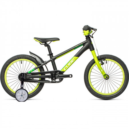 BICICLETA CUBE CUBIE 160 Black Green 16"