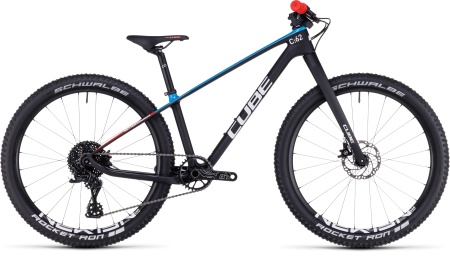 BICICLETA CUBE ELITE 240 C:62 PRO CARBON BLUE RED 2024 ROTI 24