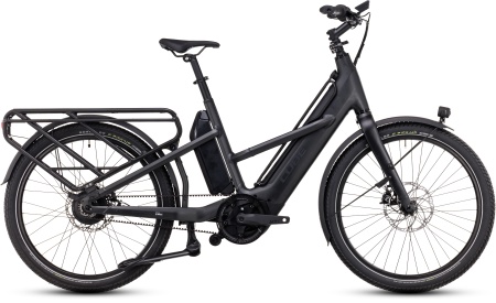 BICICLETA ELECTRICA CUBE LONGTAIL HYBRID 725 GREY REFLEX 2024 ONE SIZE