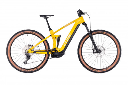 BICICLETA ELECTRICA E-BIKE CUBE STEREO HYBRID 140 HPC PRO 750 Vivid Sun 2023