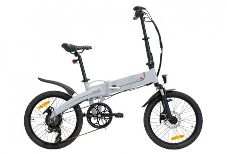 Bicicleta Electrica Pliabila ITALWIN K2S Grey Light 20x1.95" Autonomie 60 km