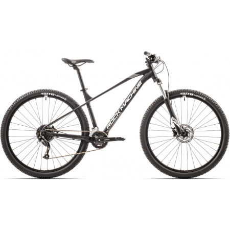 Bicicleta Rock Machine Manhattan 90-29 29 Matte Black/Silver/Silver 21.0 - (XL)