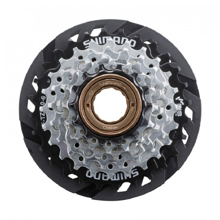 BLOC DE PINIOANE PE FILET SHIMANO MF-TZ510-6 6 VIT. 14-16-18-21-24-28T CU PROTECTIE SPITE AMBALAT IND.